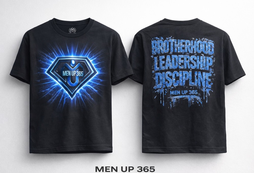 Brotherhood Leadership Discipline Men's T-Shirt — MenUp365 faith-based apparel